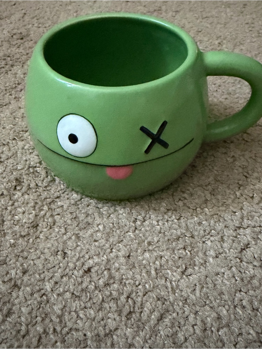 Ugly Dolls Ox Green Mug Pretty Ugly LLC 2010 3” Cup UglyDoll